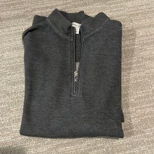 Peter Millar half zip in gray size: Small. Only worn a few times.